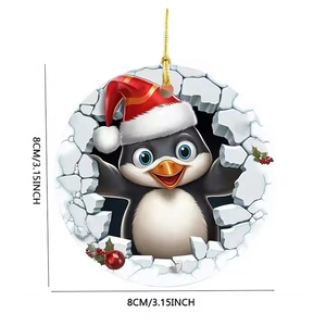 RTS grosir ornamen logam aluminium 3 3.5 4 inci bentuk bulat putih kosong untuk sublimasi & tekanan panas cetak kerajinan logam - Product Image 2