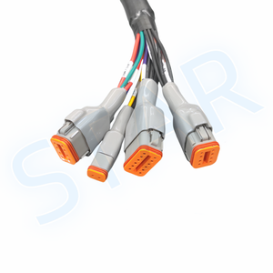 定制Deutsch DT 2/8/12针母防水连接器，带橡胶靴汽车线束环形端子电缆组件 - Product Image 4