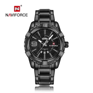   <span class=keywords><strong>Montre</strong></span>-bracelet pour homme NF9117 Nf, cadran lourd, style business, quartz, acier inoxydable, luxe, Navi <span class=keywords><strong>Force</strong></span> 9117 - Product Image 6