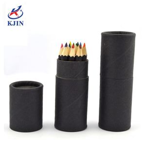 Juego de 12 Lápices de Colores Naturales Mini de 3.5 Pulgadas con Sacapuntas y Estuche de Tubo de Papel - Product Image 5