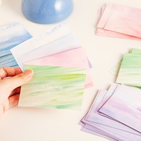 Cartes d'invitation personnalisées à motif étoile frais, cartes de message professionnelles, cartes de vœux de festival, papier d'impression manuscrit, carton