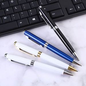 Wholesale Custom PS-20250819-11 High End Custom Logo Metal Ballpoint <b>Pen</b> Twist Promotion Business Writing School Gift - Product Image 1