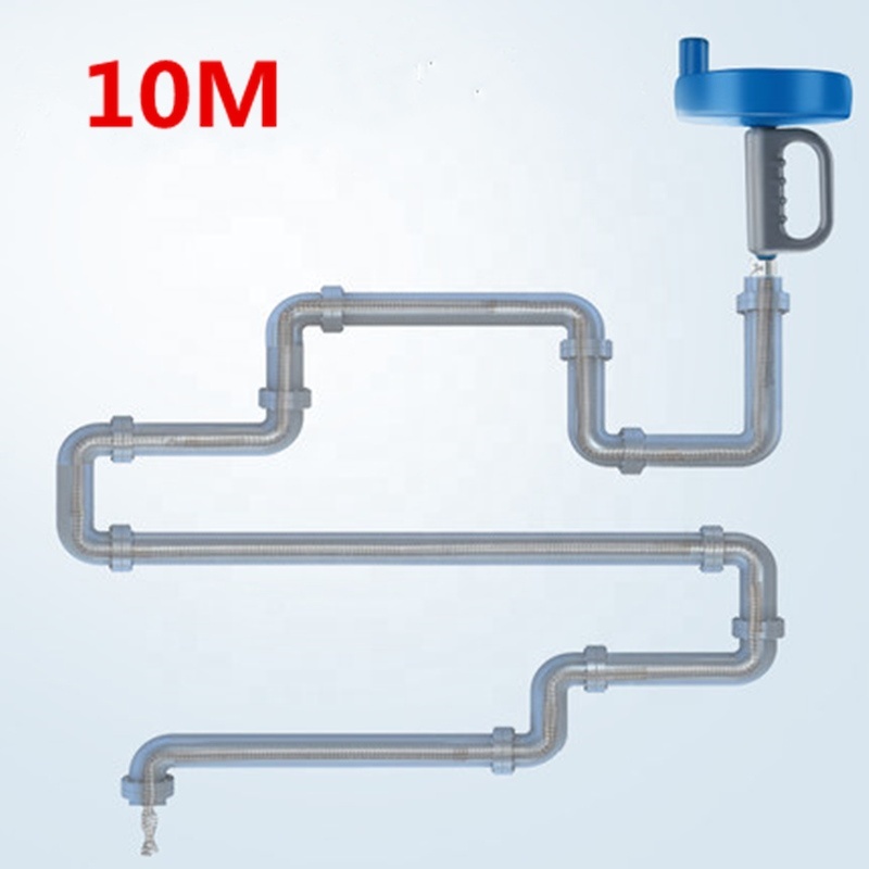 10/7/5M Bathroom&Kitchen Sewer Drain Cleaner Pipe Sink Blockage Clog Remover Hand Tool Home Cleaning Tools Suction Dredge Toilet · image 5