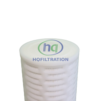 RSCP045-40EPP Filter berlipat aliran tinggi filtrasi hqisasi
