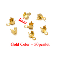 Chaîne Griffe Zircon en Acier Inoxydable Fermoir Chaîne Diamant Clip Bijoux DIY Bracelet Accessoires de Connexion Plaqué Or 18K PVD