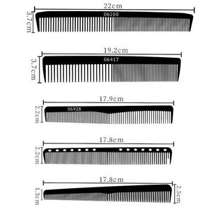 Set Professionale di Pettini per Taglio Capelli con Denti Densi in Plastica, Stile Barbiere, Portatile e Versatile per Casa e Salone - Product Image 3