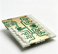 Circuit imprimé à profil escalonné à 6 couches Rogers ZBWB-PCBA-2026, haute fréquence, finition de surface ENIG, cuivre 35 µm