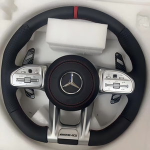 <span class=keywords><strong>Volant</strong></span> <span class=keywords><strong>de</strong></span> <span class=keywords><strong>voiture</strong></span> sport en cuir noir pour <span class=keywords><strong>Mercedes</strong></span>-Benz Classe S CLS GLE/GLC/GLS – Amélioration et rafraîchissement (retrofit) - Product Image 2
