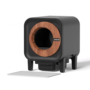 Litière automatique pour <span class=keywords><strong>chat</strong></span> 75L autonettoyante silencieuse anti-pincement pour chats, usage intérieur et toilettage - Product Image 4