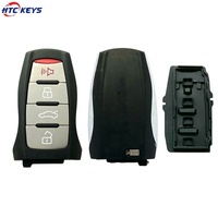 Coque de clé à distance intelligente de voiture à 4 boutons de bonne qualité pour étui à clé de voiture H-aval