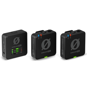 Sistema Microfonico Wireless Premium Rode Wireless <span class=keywords><strong>PRO</strong></span> con Registratore Lavalier e Scheda di Memoria da 32GB per Registrazioni di Alta Qualità fino a 40 Ore - Product Image 1