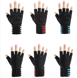 Esporte personalizado Workout Atlético Fitness Levantamento De Peso Luvas De Ginástica Para Homens E Mulheres - Product Image 5