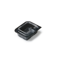 Conteneur alimentaire en plastique jetable de haute qualité, compatible micro-ondes, à un compartiment, fournisseur chinois personnalisé