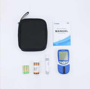 Top bán HDL LDL triglyceride <span class=keywords><strong>Cholesterol</strong></span> Kit kiểm tra lipid máu hồ sơ Analyzer trong 1 lipid <span class=keywords><strong>cholesterol</strong></span> Meter với 10 kiểm tra thẻ - Product Image 2