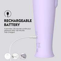 WY0715 WINYI Nouveau masseur vibrant pour adultes avec 10 fréquences, étanche IPX7, recharge USB, vibrations multi-vitesses