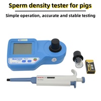 Testeur de densité de sperme d'équipement agricole de porcs d'instrument vétérinaire et machine d'essai pour le sperme de porc