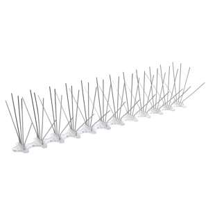 Bền Và Mạnh Mẽ Không Thấm Nước 10 ''24' 48.7 ''Thép Không Gỉ Kim Loại Chim Bồ Câu Chim Spike Cho Kiểm Soát Sâu Loài Chim Không Thấm - Product Image 1