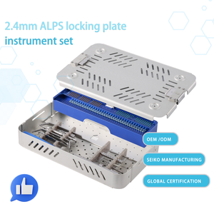 Kit instrumen penguncian ALPS ortopedi dokter hewan 2.4mm Set untuk operasi ortopedi dokter hewan - Product Image 6