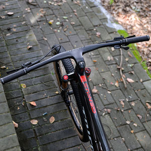 Bicicleta de Montaña con Cuadro de Fibra de Carbono y Horquilla de Suspensión de 12 Velocidades, Ruedas de <span class=keywords><strong>29</strong></span> Pulgadas, Frenos de Disco Hidráulicos, Todoterreno, para Ciclismo al Aire Libre para Adultos - Product Image 5