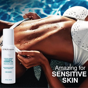 Huile bronzante en spray ETRUN ALISA Private Label à la noix <span class=keywords><strong>de</strong></span> coco, infusée à l'huile <span class=keywords><strong>de</strong></span> lavande biologique, <span class=keywords><strong>accélérateur</strong></span> <span class=keywords><strong>de</strong></span> <span class=keywords><strong>bronzage</strong></span> naturel intense - Product Image 4