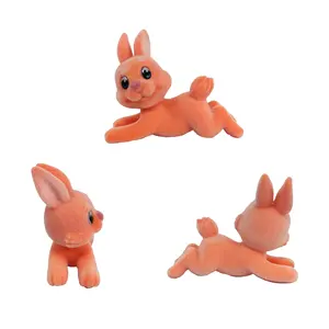 WJ7102 New Type Professional Cute Attractive Green plastic Rabbit Kids Toys