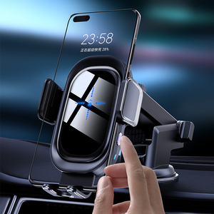 Soporte de teléfono con Sensor inteligente para coche, soporte Universal de sujeción automática, cargador inalámbrico de carga rápida de 15w - Product Image 4
