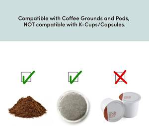 Machine à café électrique 2-en-1 multi-portions, machine à café à capsules avec stock disponible - Product Image 4