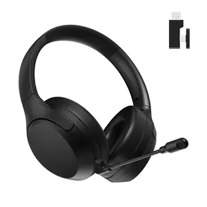 BC23 For PC/ Laptop / PS4/ PS5 Switch 2.4G Wireless Mobile Games Headset Bluetooth Gaming Headphone With Mic Transmitter
