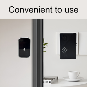 <span class=keywords><strong>Sonnette</strong></span> <span class=keywords><strong>sans</strong></span> <span class=keywords><strong>fil</strong></span> moderne étanche <span class=keywords><strong>sans</strong></span> perçage, <span class=keywords><strong>sonnette</strong></span> à <span class=keywords><strong>piles</strong></span> avec volume élevé pour la maison <span class=keywords><strong>et</strong></span> la villa - Product Image 2