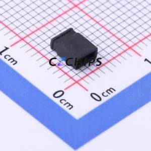 X4601-B1NIB Shorting Cap / Jumper Cap P=2mm Connector ( Construction: 1x2 )( Pitch: 2mm )( Open Top / Closed Top: Capped Type ) - Product Image 1