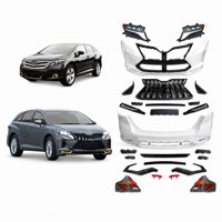 Kit carrosserie Auto Mod GT850 pour Toyota Venza 2009-2015, amélioration de l'esthétique extérieure de la voiture, ensemble complet, pare-chocs, kit de décoration des phares