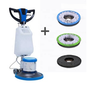 Commercial Use Electric 1100w Super High Power Automatic Floor Scrubber 175rpm/min Polishing Machine <strong>Carpet</strong> 17" <strong>Brush</strong> Cold Water - Product Image 2