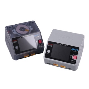 Chargeur intelligent double canal HOTA D6 Ultra en nitrure de gallium 300W pour modèles d'avions, de véhicules et de navires à batterie au lithium - Product Image 1