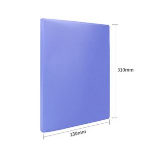 Công suất lớn A4 rõ ràng túi nhựa không thấm nước trình bày nghệ thuật hiển thị cuốn sách tập tin thư mục PP thông số kỹ thuật văn phòng nộp hồ sơ - Product Image 1