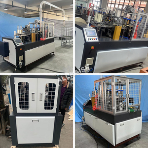 Machine de fabrication de papier pour gobelets et gâteaux à prix d'usine Machine de fabrication de gobelets en papier de jus recyclable pour KFC <span class=keywords><strong>McDonald</strong></span>'s - Product Image 5