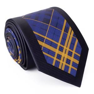 เนคไทโพลีเอสเตอร์คุณภาพสูงแบบขายส่ง ปรับแต่งได้ ลายทาง พร้อมโลโก้บริษัท สำหรับงานแต่งงาน ธุรกิจ และงานทางการสำหรับผู้ชาย - Product Image 4