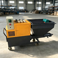 Machine de pulvérisation de coulis haute performance avec structure de pompe étanche pour le remplissage des fissures dans les travaux de construction