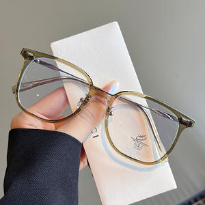 Montures de lunettes carrées Qianai, taille moyenne, anti-lumière bleue, pour femmes, verres en acétate, origine Taizhou - Product Image 3