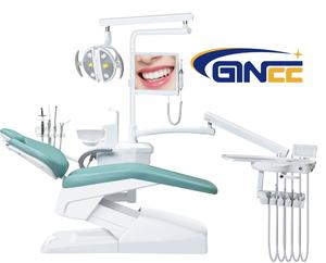 Poltrona Odontoiatrica Moderna Ginee con Seduta Regolabile e Luce Sospesa con Telecamera Interna - Product Image 1