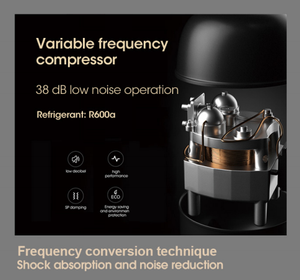 Réfrigérateur de magasin de 80 bouteilles 154L avec porte en verre chauffée Refroidisseur électrique de plain-pied pour affichage de boissons Installation intégrée - Product Image 5