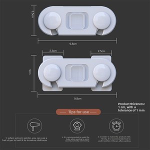 Verrou de sécurité enfant transfrontalier le plus vendu pour portes et tiroirs en bois – Offre spéciale - Product Image 5