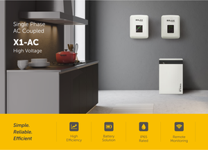 <span class=keywords><strong>Solax</strong></span> X1-AC <span class=keywords><strong>3kw</strong></span> 3.6kw 4.6kw 5kw Onduleur à accouplement monophasé compatible avec les batteries HV 70-400V Onduleur de rénovation - Product Image 2