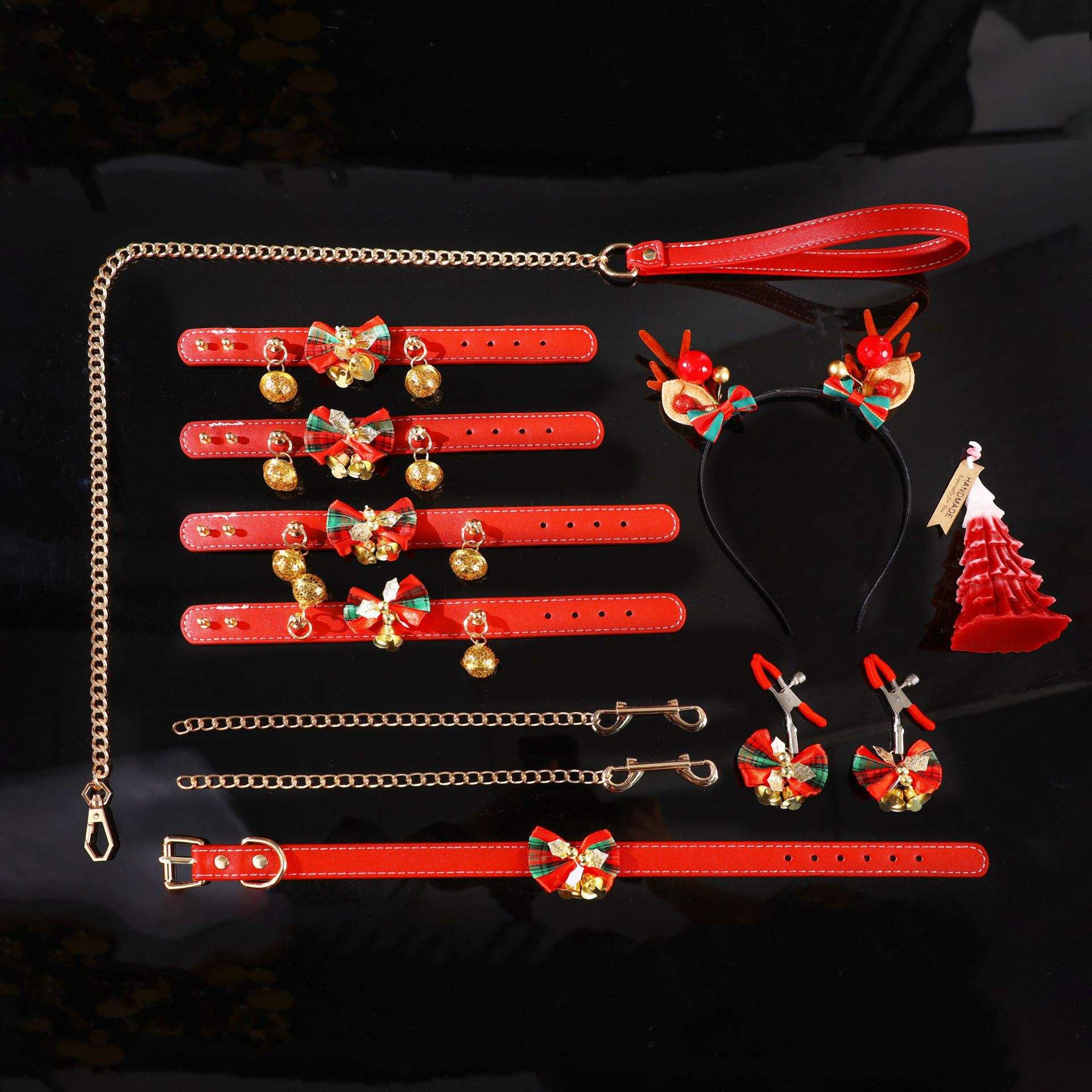 Christmas Deer Six Piece Set