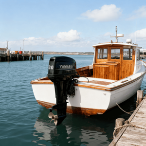 เครื่องยนต์เรือยามาบิชิ <span class=keywords><strong>2</strong></span> จังหวะ 30 แรงม้า แบบเพลาขายาว ใช้แก๊สโซลีน รุ่น Spot Goods - Product Image 3