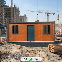 Maison conteneur pliable en Z de 20 pieds, taille standard pour expédition, transport facile par camion, maison modulaire préfabriquée, livraison logistique mondiale