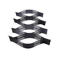 Système de confinement de cellules en grille HDPE, fossé de drainage extérieur, barrage de déviation des inondations, canal, stabilisation du sol et du gravier, géocellules