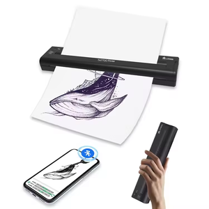 Portable Mini A4 <b>Wi</b>-<b>fi</b> Wireless Thermal Stencil <b>Printer</b> Tattoo Transfer Machine - Product Image 2