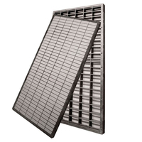 API standard 25-325 Mesh Écran Shaker pour le Schiste Shaker Composite en acier Cadre linéaire Vibrant Écran
