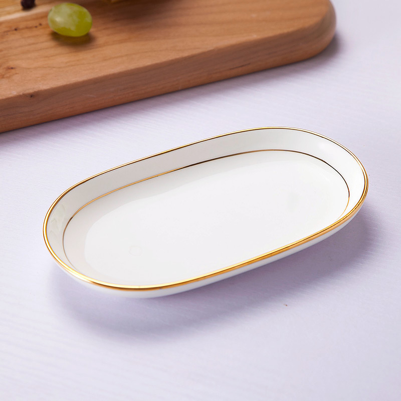 with sliver/gold rim