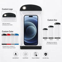 Sac de téléphone transparent, étanche, pochette universelle pour téléphones, étui étanche pour la natation estivale sous l'eau, pour iPhone, Samsung, Xiaomi